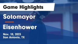 Sotomayor  vs Eisenhower  Game Highlights - Nov. 10, 2023