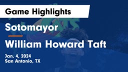 Sotomayor  vs William Howard Taft  Game Highlights - Jan. 4, 2024