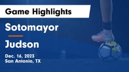 Sotomayor  vs Judson  Game Highlights - Dec. 16, 2023