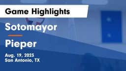 Sotomayor  vs Pieper  Game Highlights - Aug. 19, 2023