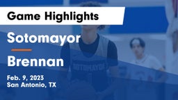 Sotomayor  vs Brennan  Game Highlights - Feb. 9, 2023