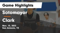 Sotomayor  vs Clark  Game Highlights - Nov. 15, 2023