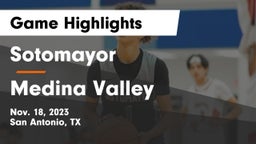 Sotomayor  vs Medina Valley  Game Highlights - Nov. 18, 2023