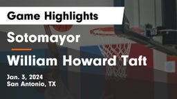 Sotomayor  vs William Howard Taft  Game Highlights - Jan. 3, 2024
