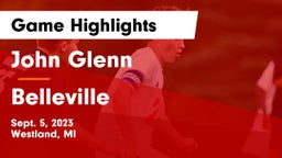 John Glenn  vs Belleville  Game Highlights - Sept. 5, 2023