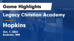Legacy Christian Academy vs Hopkins Game Highlights - Oct. 7, 2022
