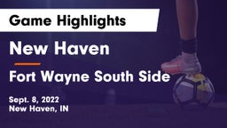 New Haven  vs Fort Wayne South Side  Game Highlights - Sept. 8, 2022