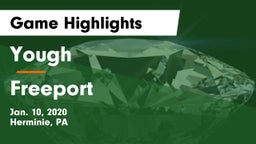 Yough  vs Freeport  Game Highlights - Jan. 10, 2020