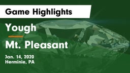 Yough  vs Mt. Pleasant  Game Highlights - Jan. 14, 2020