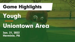 Yough  vs Uniontown Area  Game Highlights - Jan. 21, 2022