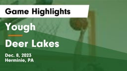 Yough  vs Deer Lakes  Game Highlights - Dec. 8, 2023