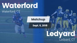 Matchup: Waterford High vs. Ledyard  2018