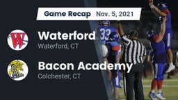 Recap: Waterford  vs. Bacon Academy  2021