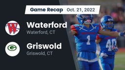 Recap: Waterford  vs. Griswold  2022