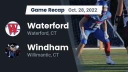 Recap: Waterford  vs. Windham  2022