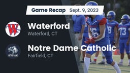 Recap: Waterford  vs. Notre Dame Catholic  2023