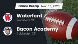 Recap: Waterford  vs. Bacon Academy  2023