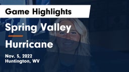 Spring Valley  vs Hurricane  Game Highlights - Nov. 5, 2022