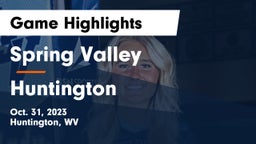 Spring Valley  vs Huntington Game Highlights - Oct. 31, 2023