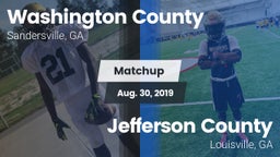 Matchup: Washington County vs. Jefferson County  2019