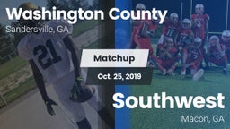 Matchup: Washington County vs. Southwest  2019