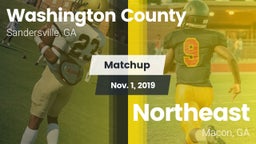 Matchup: Washington County vs. Northeast  2019