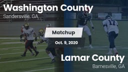 Matchup: Washington County vs. Lamar County  2020