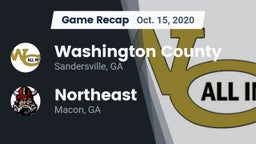 Recap: Washington County  vs. Northeast  2020