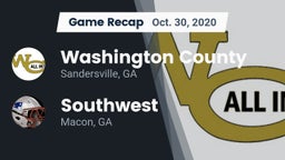 Recap: Washington County  vs. Southwest  2020