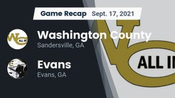 Recap: Washington County  vs. Evans  2021