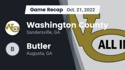 Recap: Washington County  vs. Butler  2022