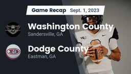 Recap: Washington County  vs. Dodge County  2023