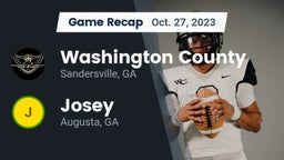 Recap: Washington County  vs. Josey  2023