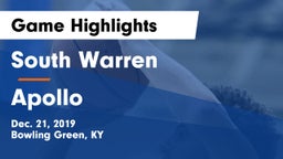 South Warren  vs Apollo  Game Highlights - Dec. 21, 2019