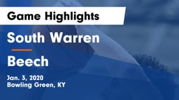 South Warren  vs Beech  Game Highlights - Jan. 3, 2020