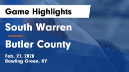 South Warren  vs Butler County  Game Highlights - Feb. 21, 2020