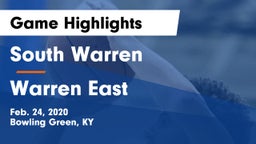 South Warren  vs Warren East  Game Highlights - Feb. 24, 2020