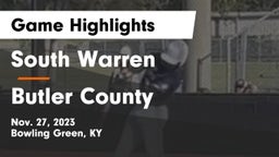 South Warren  vs Butler County  Game Highlights - Nov. 27, 2023