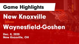 New Knoxville  vs Waynesfield-Goshen  Game Highlights - Dec. 8, 2020