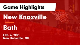 New Knoxville  vs Bath  Game Highlights - Feb. 6, 2021