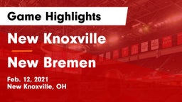 New Knoxville  vs New Bremen  Game Highlights - Feb. 12, 2021