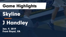 Skyline  vs J Handley Game Highlights - Jan. 9, 2019