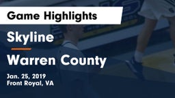 Skyline  vs Warren County Game Highlights - Jan. 25, 2019