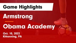 Armstrong  vs Obama Academy Game Highlights - Oct. 10, 2022