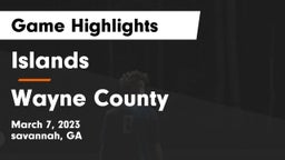 Islands  vs Wayne County  Game Highlights - March 7, 2023