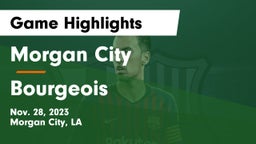 Morgan City  vs Bourgeois  Game Highlights - Nov. 28, 2023