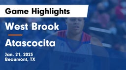 West Brook  vs Atascocita  Game Highlights - Jan. 21, 2023