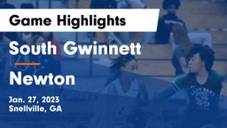 South Gwinnett  vs Newton  Game Highlights - Jan. 27, 2023