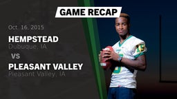 Recap: Hempstead  vs. Pleasant Valley  2015