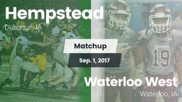 Matchup: Hempstead High vs. Waterloo West  2017